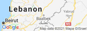 Baalbek map